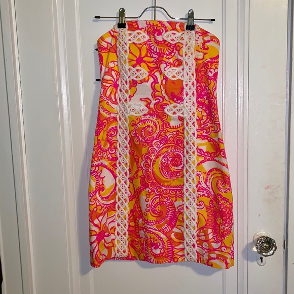 Lilly Pulitzer Strapless Dress - Picture 3 of 8